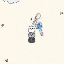 Choi Seung-Cheol, Yoon Jeong-, Hong Ji-Soo Miniteen Pendant Keychain - Multicolor - View 20