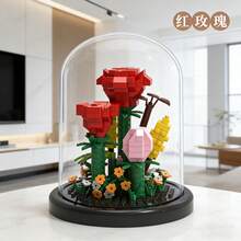 Step Into A Miniature Spring World With 10 Delicate Garden Ornaments: From Blooming Roses To Airy Dandelions. This Eternal Flower Collection Captures The Essence Of Nature In Vivid, Dust-Proof Micro Designs. Each Piece Is A Handcrafted Desktop Art Ornament-No Watering, No Fading, Just Lasting Charm. - Multicolor - View 10