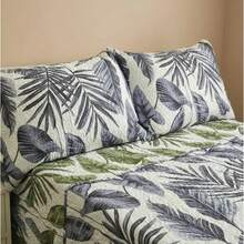 Double-Sided Ultrasonic Boutis Quilt Set (3 Pieces) With Pillowcase - California - View 3