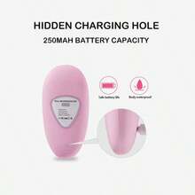 Portable Electric Silicone Facial Cleanser With Waterproof Vibration Massage Function, 5 Modes, Deep Skin Exfoliating Facial Brush. - 粉色 - 查看 4