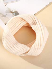 1pc Women's Winter Warm Headband Knitted Ear Muffs Fashion Criss Cross Knotted Ear Warmers - Multicolor - View 3