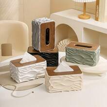 1个北欧极简风格大容量纸巾盒,时尚ins风家居装饰,适合作为礼物送给朋友,适用于浴室、卧室、客厅等场所,是春季送礼佳品,也是日常使用中保持空间整洁有序的优雅配件。完美适用于厨房台面、床头柜、梳妆台、宿舍等空间。轻巧实用,节省空间,与现代室内设计和当代家居风格完美契合,是提升任何房间氛围和舒适度的及时之选,同时又不失时尚感和实用性。 - 彩色 - 查看 13