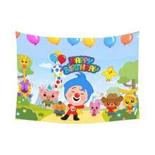 Vibrant Happy Birthday Tapestry | Fun Wall Decor For Parties & University Dorms Perfect For Room Styling - Nhiều màu - Xem 2