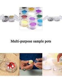 10pcs Cream, Skincare, Personal Care, Toiletry And Multi-Purpose Refillable Containers - Multicolor - View 3
