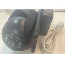 Wireless WiFi Pet Security Camera, Outdoor Weatherproof Camera, 1080P HD, Color Night Vision, Two-Way Audio, 360° Pan/Tilt/Zoom, Motion Tracking And Detection, For Home Security With Spotlight And Siren - Multicolor - View 9