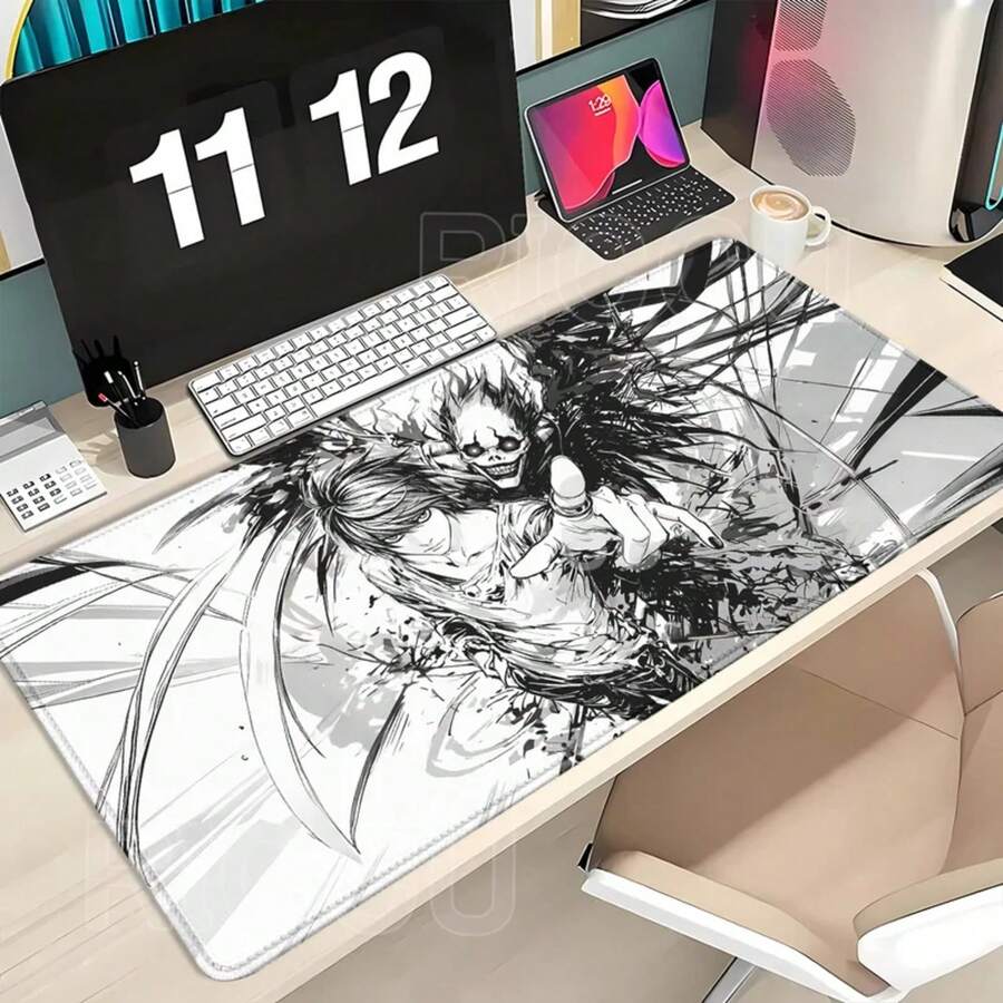 Mouse Pad Large Anime Mousepad XXL Overlock Gaming Keyboard Laptop PC Overlock Office Accessorie HD Printing Desk Mat - Z18 - View 1