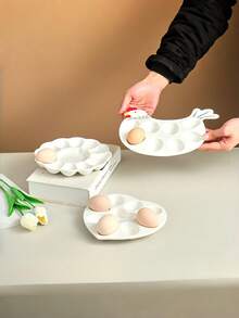 [Hot Selling New] 10.5 Inch 12 Slots Easter Egg Tray, 6 Slots Easter Egg Tray - Multicolor - View 5