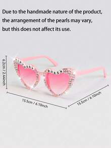 1 pieza Gafas de "Reina de Cumpleaños", adecuadas como regalo, decoración o recuerdo de fiesta para la fiesta de cumpleaños de una mujer - Multicolor - Ver 8
