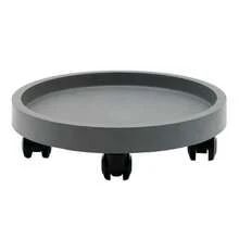 Universal Round Flower Pot Tray Flower Pot Base With Removable Rolling Wheels - Multicolor - View 20