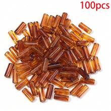 10-100颗琥珀色扎染亚克力珠,形状各异,复古风格DIY串珠材料,适用于珠宝制作、手链/项链/耳环、工艺品、钥匙扣、手机挂绳、配饰、服装和包包装饰 - 琥珀色 - 查看 14
