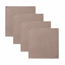 Ultra-Absorbent Waffle Dish Towels - Thick, Durable Kitchen Towels Cleaning Cloths - 4 Pieces Of Khaki (35*35CM) - View 17