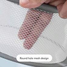 Estante de Secado de Brochas de  3 Piezas de Malla Colgante Red Seca Mini Rejilla de Secado Ventilada a Prueba de Viento Cesta Secadora para Herramientas de Brochas-018 - como en la foto - Ver 4