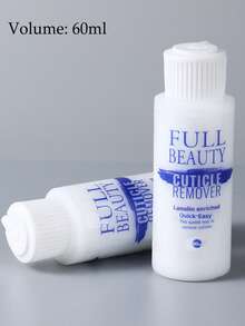 FULL BEAUTY 60毫升指甲角质软化凝胶，柔滑保湿指甲护理修复，美甲工具 - 無色 - 查看 9