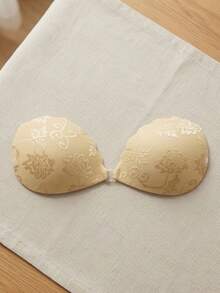 2pcs/Set Adhesive Push-Up Bra, Strapless & Backless Design, Perfect For Dresses, Swimwear, Bikinis, And Beach Vacation Wear - Multicolor - View 5