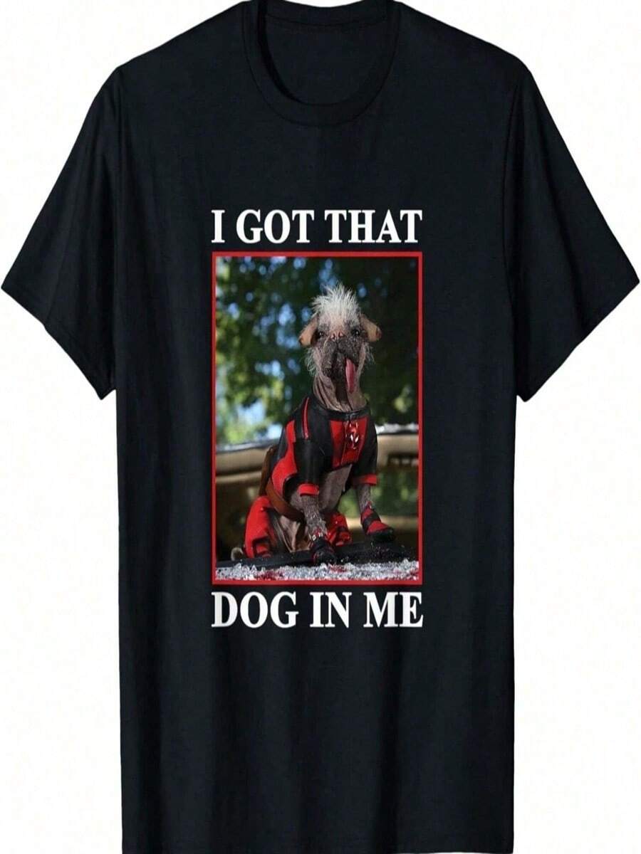Deadpool & Wolverine Dogpool I Got That Dog In Me T-Shirt - Đen3 - Xem 1