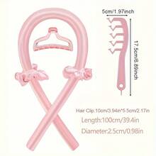 4/5/6件套免加热卷发棒，蓬松卷发海绵睡眠波浪卷发器 - A - 查看 10