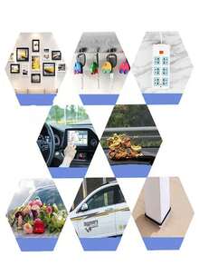 شريط نانو ثنائي الوجه | بدون بقايا ، لاصق قوي ، مناسب للحمام والمطبخ والحوض والدش والحوض - شفاف ، واضح ، لاصق قوي - خيار مثالي لوصلات الأنابيب - متعدد الألوان - مشاهدة 6