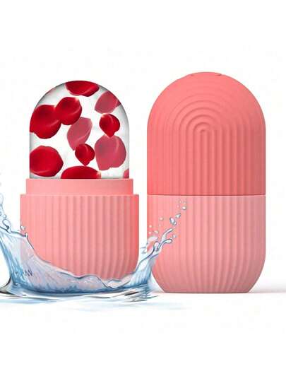 冰滚轮、面部冰滚轮、眼部冰按摩、面部美容护肤、冰敷、收缩毛孔、改善皮肤弹性。