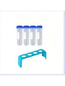 1 Bộ Giá đỡ ống nghiệm bằng nhựa, Ống nghiệm nhiều màu sắc, Phụ kiện Hóa học, Đồ dùng hoạt động giáo dục, Thích hợp cho Học sinh và Giáo viên, Rèn luyện khả năng tư duy, Phối hợp tay mắt, Ống nghiệm nhiều màu sắc sáng tạo + Giá đỡ ống nghiệm, Bộ 6 ống nghiệm màu, Bình hoa ống nghiệm dùng để trồng/nhân giống cây, Dụng cụ chủ đề khoa học (Màu sắc phụ kiện ngẫu nhiên) - Nhiều màu - Xem 19
