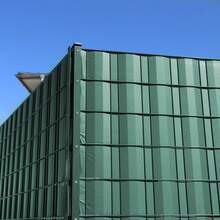 PVC Privacy Screen, Privacy Strips, Privacy Film For Garden Fence With Fixing Clips, Wind Protection - 65m-green - View 5