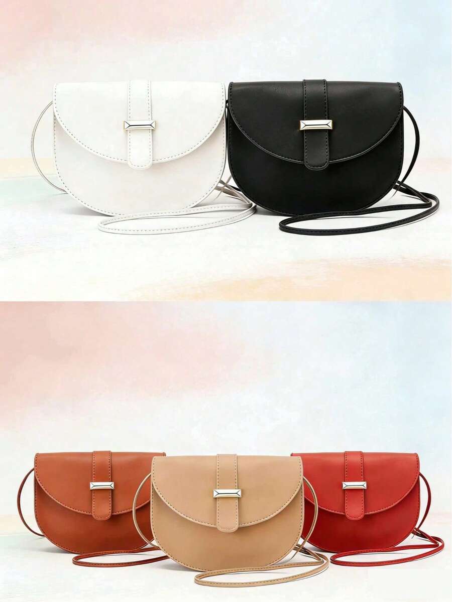 1件装女士马鞍包，可作斜挎包、零钱包、个性化手机袋使用，适合日常使用和送礼，是理想的礼品之选。 - 彩色 - 查看 1