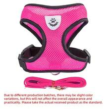 New Luminous Dog Harness And Leash Set, Available In Multiple Colors And Sizes, Suitable For Cats, Dogs And Various Pets - Multicolor - View 19