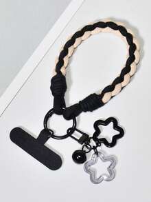 Black Khaki Short Rope + Star Pendant