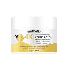 SUMIFANG Kukka亮肤霜，蕴含Kukka酸和烟酰胺，有助于柔滑、滋润和焕活肌肤。温和配方，改善肤色不均，强化肌肤屏障，减少暗沉和粗糙，细致肌肤纹理，提升胶原蛋白和抗氧化能力。每日使用，50克。 - Collagen - 查看 9