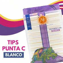 False Nail Tips - Blanco - View 6