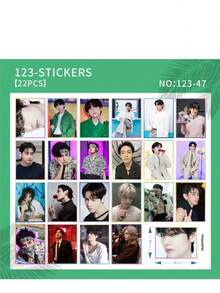 6pcs/22pcs/Kpop B/T/S JIMIN V J-HOPE RM JIN KATSEYE Photocard Set – SOPHIA MANON DANIELA LARA MEGAN YOONCHAE –Dual-Sided High-Definition Photo Card, Compatible With Peripheral Cards, Collectible Cards, Valentine's Day Gifts, Small Tokens, Popular Group Support Cards, Collectible Mini Cards, New Collection Greeting Cards, Card Display Collectibles, Popular Music Peripheral Items - Multicolor - View 10