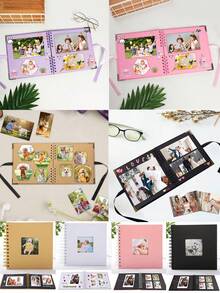 Album ảnh lưu niệm, dành cho việc tự làm album ảnh lưu niệm, album ảnh cưới và kỷ niệm, album ảnh gia đình, album tốt nghiệp, album kỷ niệm, thích hợp làm quà tặng cho bạn bè, gia đình, bạn học, album kỷ niệm tiệc tùng. - Phong cách góc cổ điển - Xem 2