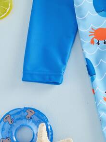Baby Girls Beachwear - Blue - View 6