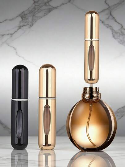 5ml Perfume Bottle, Perfume Storage Bottle, Hydrating Mist Bottle, Perfume Decanting Bottle, Reusable Small Bottle, Refillable High-End Empty Bottle, Sample Spray Bottle, High-End Perfume Decanting Bottle, Spray Bottle, Sample Bottle Dispenser, Multiple Quantity Options