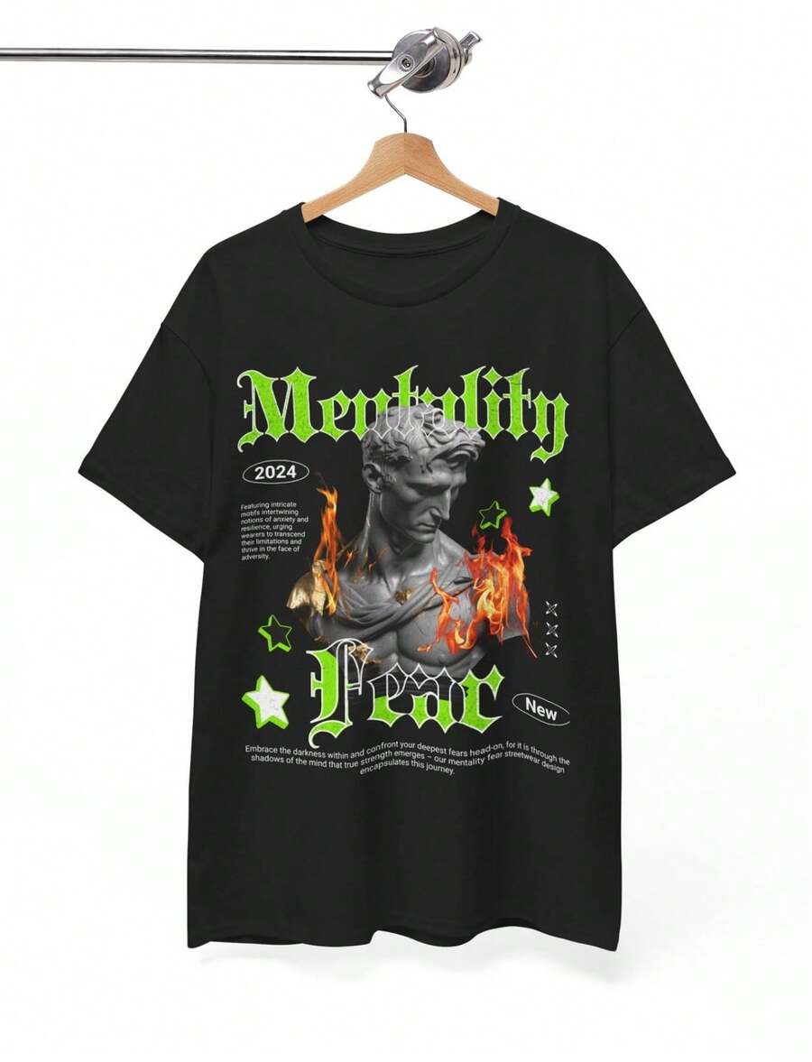 V29 Hip Hop Civil Regime Wolves Inaka  Streetwear - màu đen - Xem 1