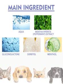 YEGBONG Cat & Dog Teeth Cleaning Spray, Removes Stains & Freshens Breath, Pet Oral Care Spray - Multicolor - View 3