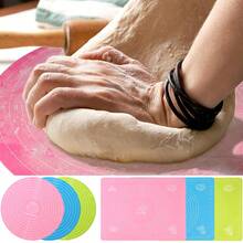 Thảm nướng và cán bột bằng silicon - Thảm nướng chống dính chịu nhiệt có vạch đo, thích hợp để nướng bánh, nấu nướng và nhào bột. - Nhiều màu - Xem 7