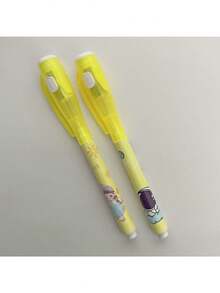 1/5/10/20/30pcs Random Color Glow-In-The-Dark Invisible Ink Marker Pen, Magic Pen, Secret Message Pen, Christmas Gift, Refill, Birthday Gift - Multicolor - View 6