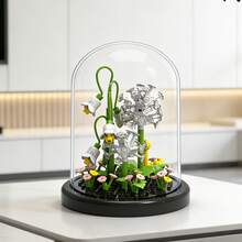 Step Into A Miniature Spring World With 10 Delicate Garden Ornaments: From Blooming Roses To Airy Dandelions. This Eternal Flower Collection Captures The Essence Of Nature In Vivid, Dust-Proof Micro Designs. Each Piece Is A Handcrafted Desktop Art Ornament-No Watering, No Fading, Just Lasting Charm. - Multicolor - View 8