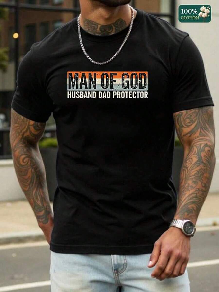 Men T-Shirts - Black - View 1