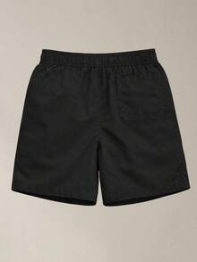 Kit Of 3 Men's Bermuda Shorts, Beach Shorts, Tactel Fabric, Sportswear, Casual, Gym, Mizu Print - 黑色/米色/綠色 - 查看 2