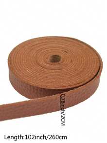 1 dây da PVC 2cm, phụ kiện thắt lưng da thủ công tự làm. - A - Xem 9