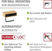 Scatola e supporto per fazzoletti - Marrone chiaro - Visualizzare 4