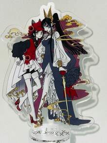 动漫《XXXHOLiC》新款亚克力立牌,15厘米 君寻/侑子,高清晰度可爱挂件,情人节动漫迷礼物 - 彩色 - 查看 22