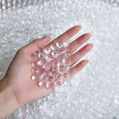 150,000 Transparent Decorative Water Beads, Hydrogel Beads, Crystal Balls, Water Growth Balls, Soil-Free Planting Water Beads, Jelly Beads, Transparent Beads, Decorative Balls, Suitable For Room Decoration, Home Decoration, Table Center Decoration, Office Decoration, Decorative Ornaments, Table Decoration, Vase Filler, Christmas Decoration