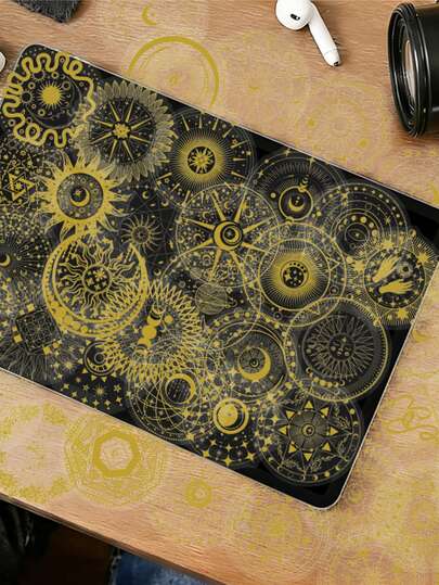 50张魔法月亮太阳创意贴纸，可用于封口、笔记本、笔记本电脑、手机、吉他、冰箱、平板电脑、行李箱、手机壳、家居装饰、返校用品、生日礼物、节日礼物、剪贴簿用品、文具、趣味贴纸、Kindle