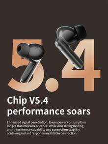 Earbud Nirkabel Bluetooth Acer OHR546TWS: Desain in-ear dengan casing pengisi daya, peredam kebisingan untuk panggilan, suara stereo, nyaman dipakai, cocok untuk bisnis, olahraga, lari, dan kebugaran, kompatibel dengan ponsel iOS/Android. - Satu-Ukuran - View 11
