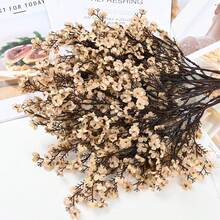 1/3/120pcs 19.6 Inch Starry Sky Artificial Flower Bouquet, Simulated Plant Indoor Decor, Spring Decoration, Simulated Garden Centerpiece Decor, Home Vase Decor, Restaurant, Bedroom, Bathroom Decor, Valentine's Day, New Year Decor, Outdoor Garden Floral, Photography Props, Windowsill Floral, Valentine's Day Gift, Birthday Graduation Gift, Gardening Decor, Outdoor Plants, Gardening, Simulated Flower Home Decor, School - Brown - View 4