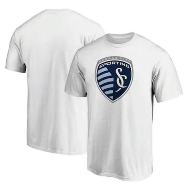 Sporting Kansas City Logo T-Shirt - White - 白色 - 查看 1