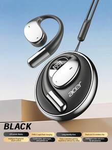 ACER OHR550 Open-Ear OWS Wireless Earbuds Bluetooth 5.4 Comfortable Wear Suitable For Learning, Business, Sports, Running, Fitness Compatible With Phone IOS/Android System - one-size - View 15