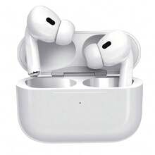 TWS Earphones, Airbuds,Wireless Earbuds And Bluetooth Headphones, Sweatproof White Design, Clear Calls With Built-In Mic, Comfortable Stem Style, Compatible With IOS Android Devices – Great For Gym, Running, Daily Use - White - View 3